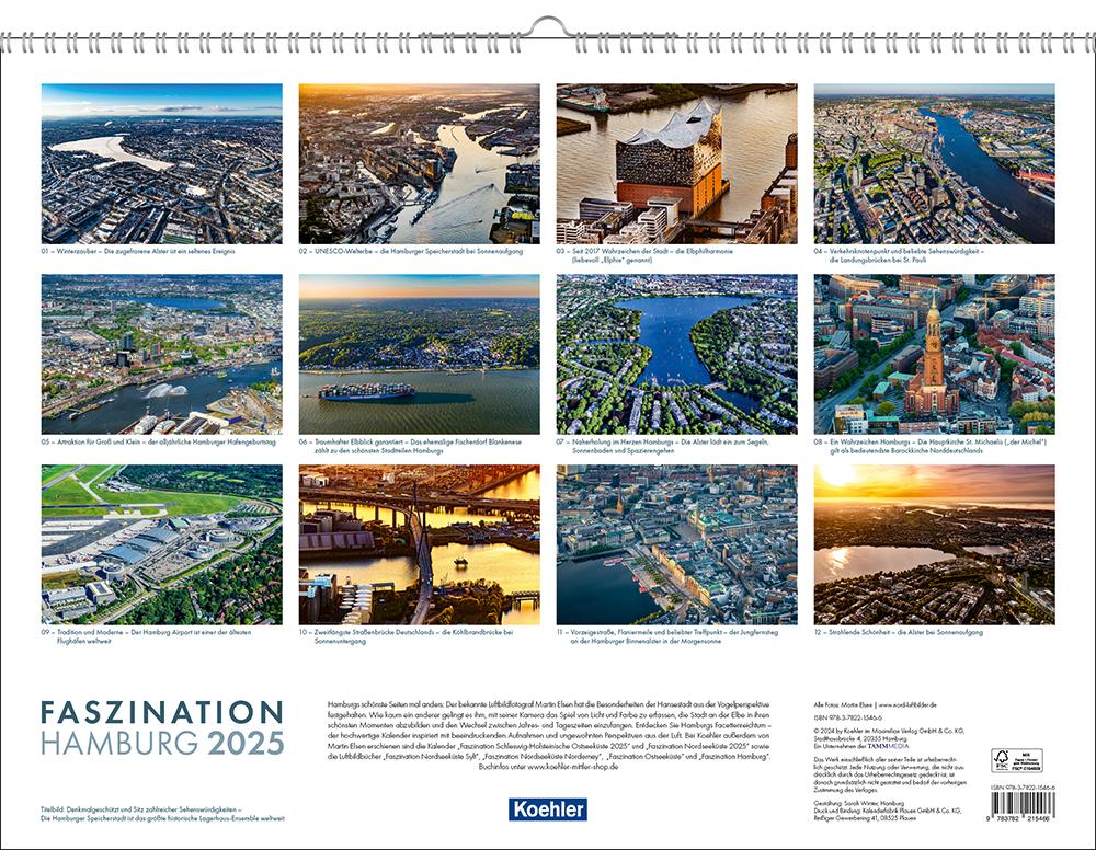 Rückseitencover Faszination Hamburg 2025