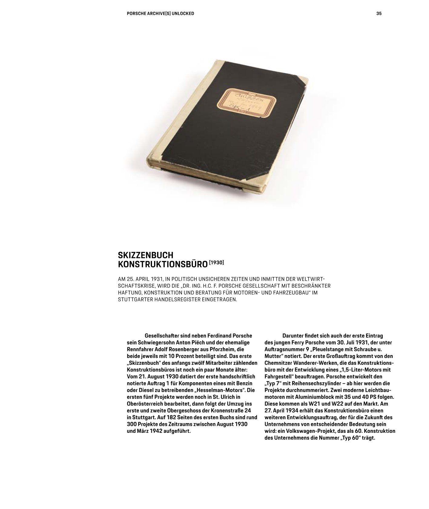 Beispielinhalt (Bild) Porsche Archive(s) unlocked