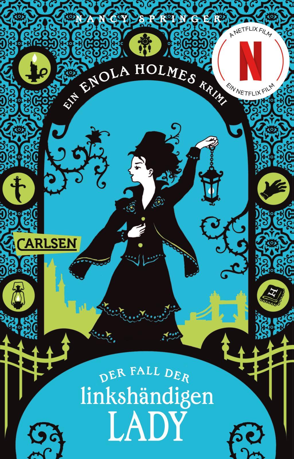 Vorderes Coverbild Enola Holmes: Der Fall der linkshändigen Lady