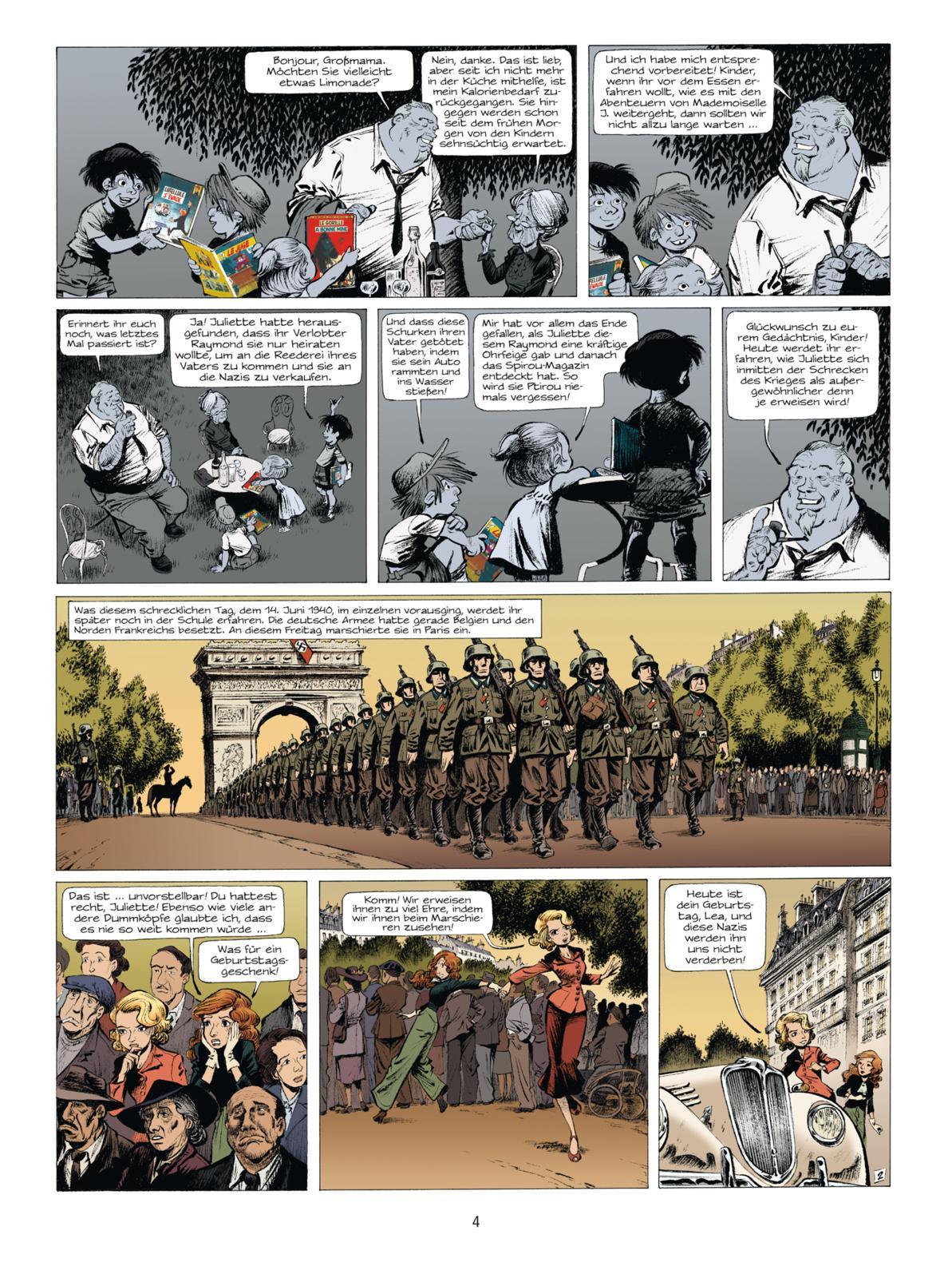Beispielinhalt (Bild) Mademoiselle J - Eine Frau. Ein Jahrhundert. 2: 1945: Bis ans Ende der Welt