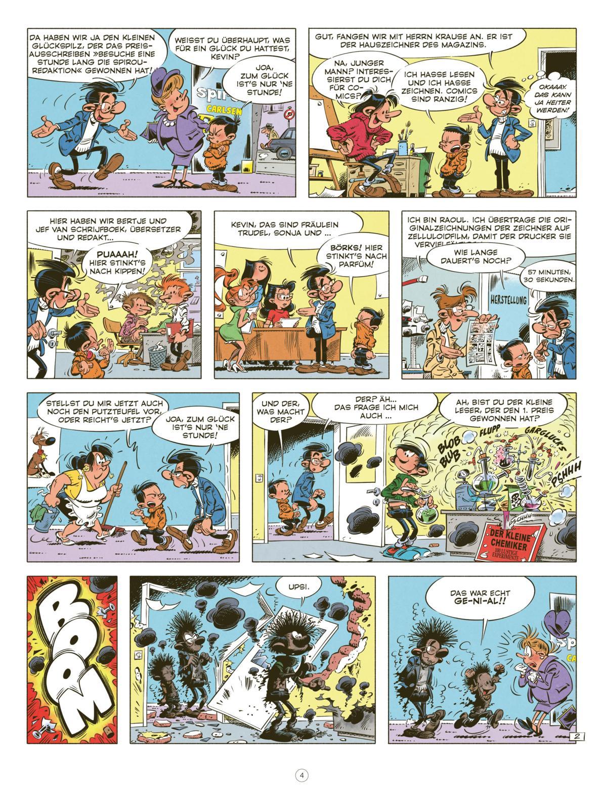 Beispielinhalt (Bild) Gaston Neuedition 22: Die Rückkehr eines Chaoten