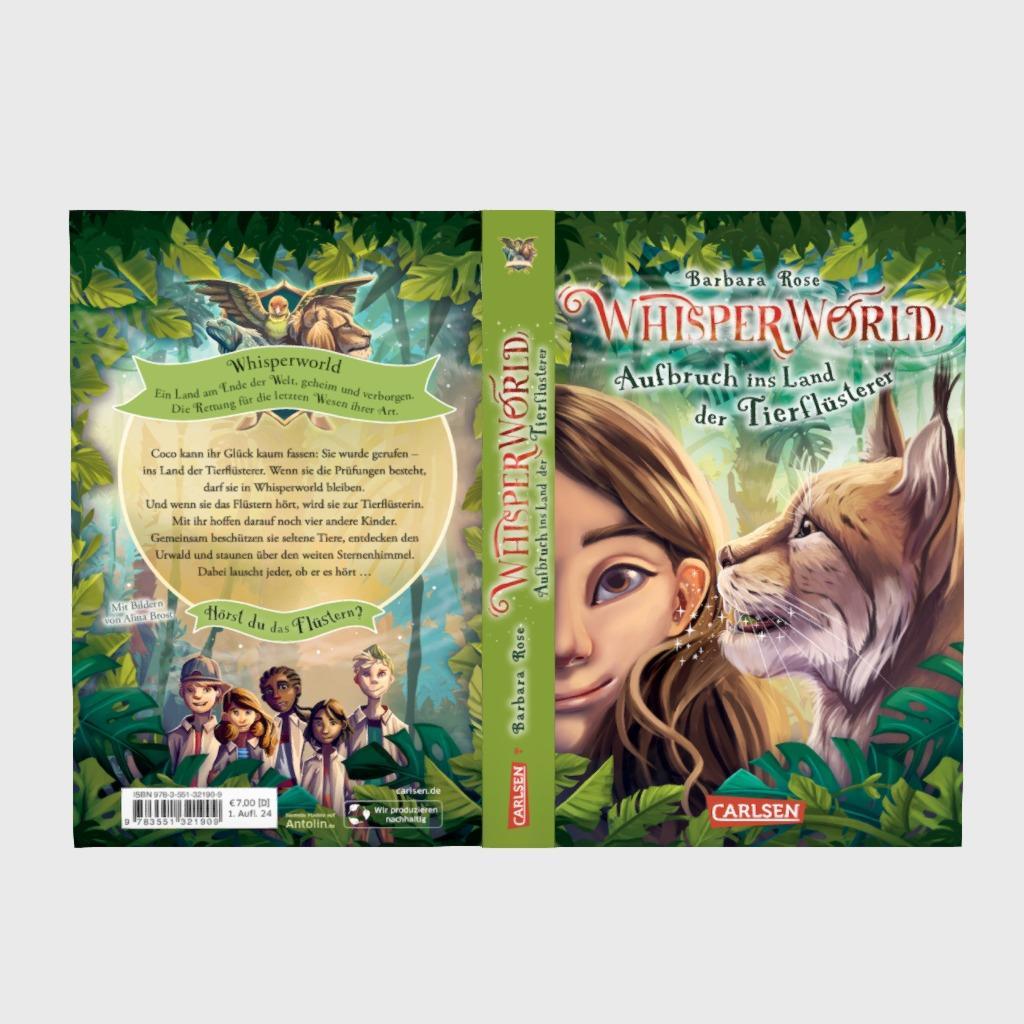 Beispielinhalt (Bild) Whisperworld 1: Aufbruch ins Land der Tierflüsterer