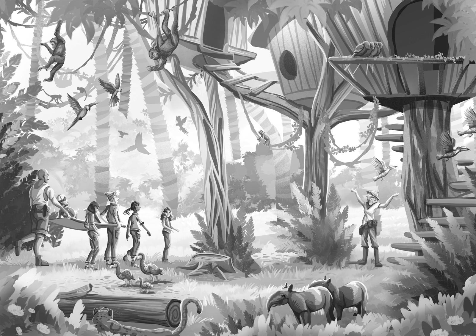 Beispielinhalt (Bild) Whisperworld 1: Aufbruch ins Land der Tierflüsterer