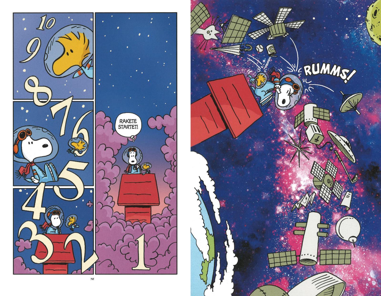 Beispielinhalt (Bild) Peanuts für Kids - Neue Abenteuer 1: Ein Beagle auf dem Mond