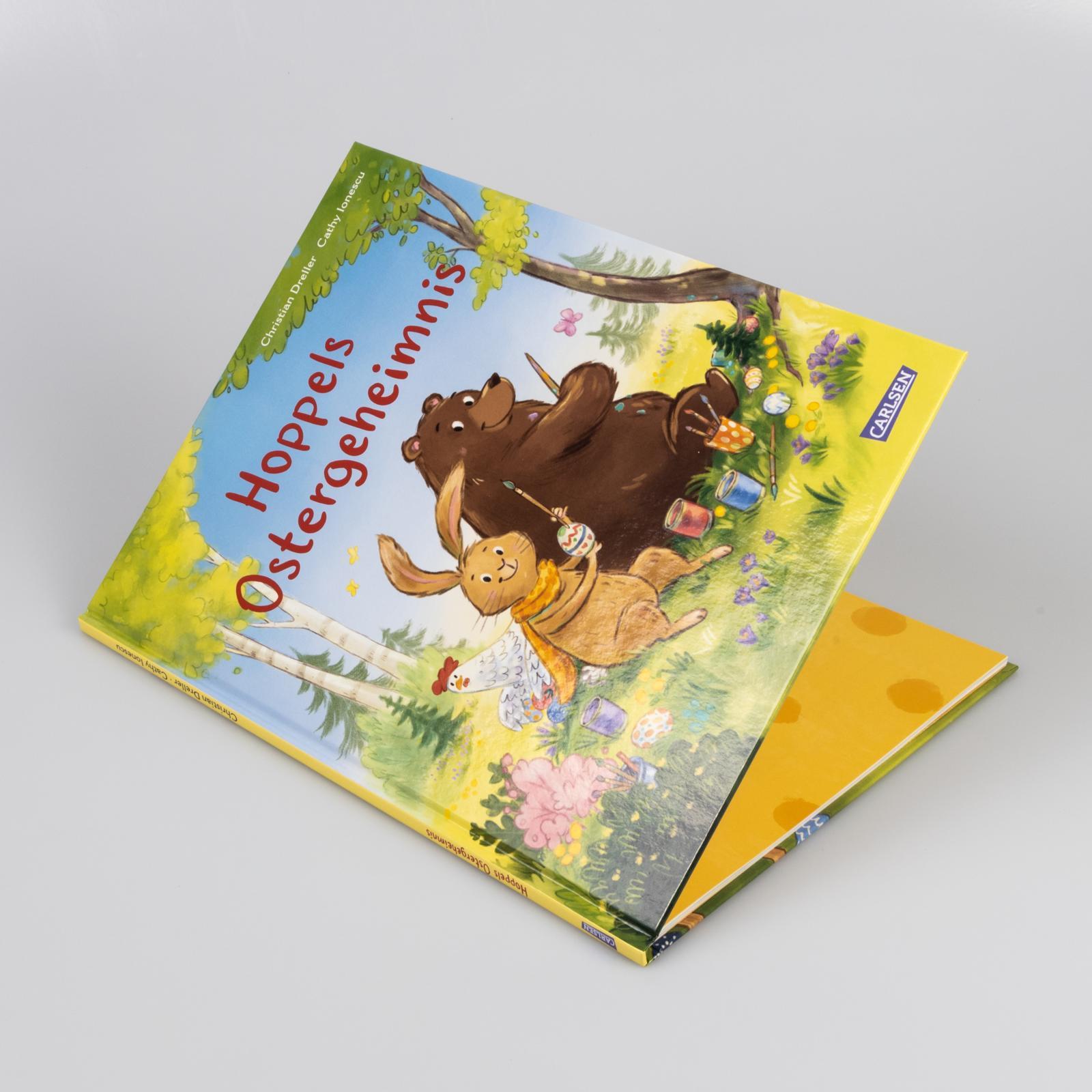 Beispielinhalt (Bild) Hoppels Ostergeheimnis