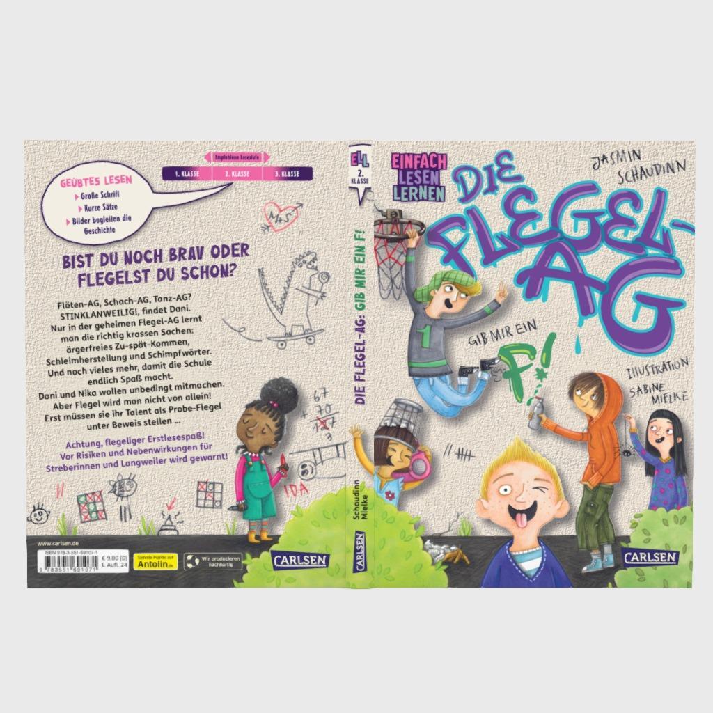 Beispielinhalt (Bild) Die Flegel-AG: Gib mir ein F!