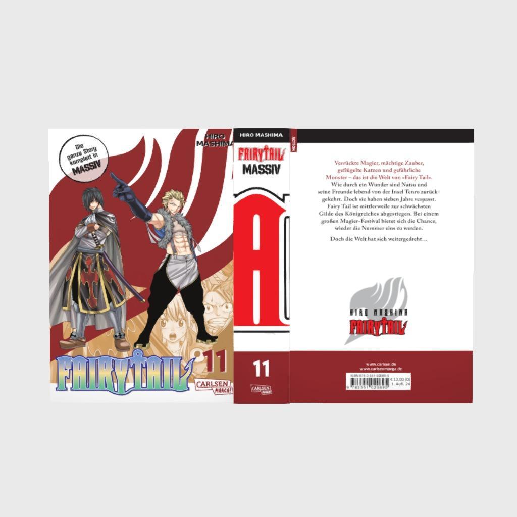 Beispielinhalt (Bild) Fairy Tail Massiv 11