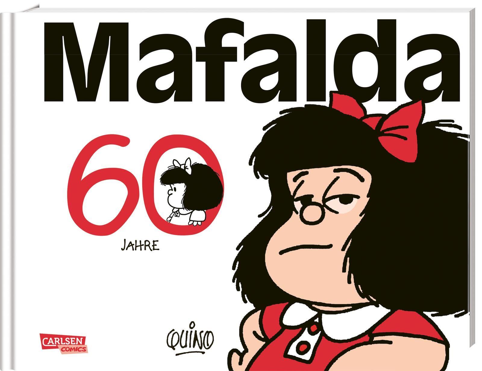 Vorderes Coverbild 60 Jahre Mafalda