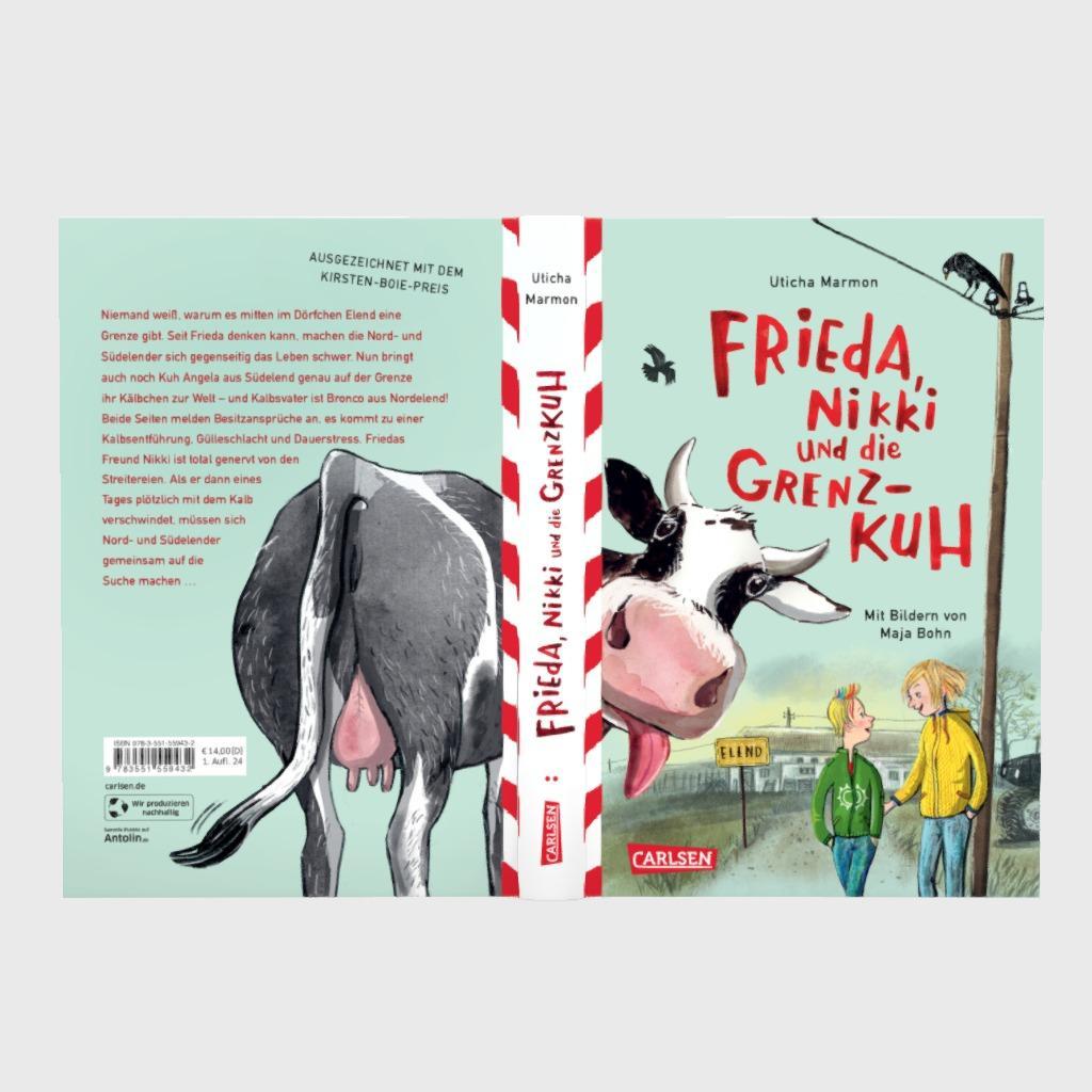 Beispielinhalt (Bild) Frieda, Nikki und die Grenzkuh