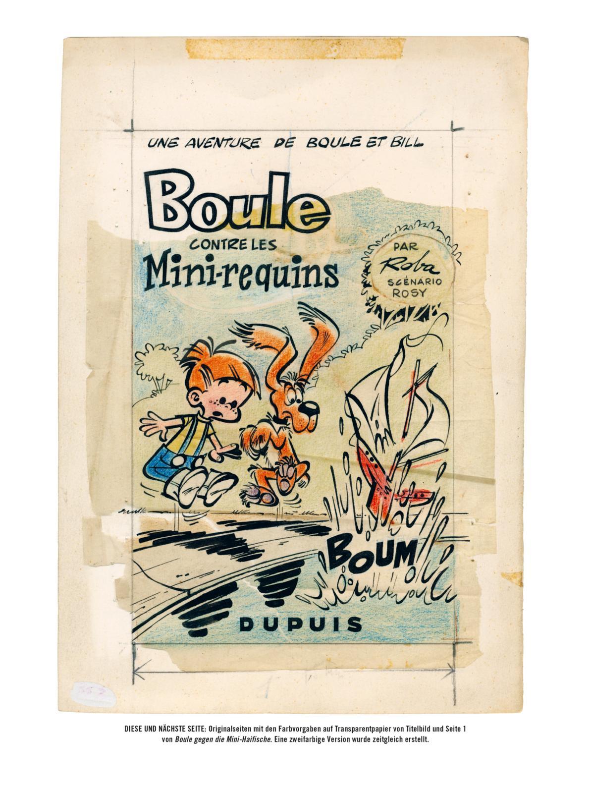 Beispielinhalt (Bild) Boule und Bill Gesamtausgabe 1