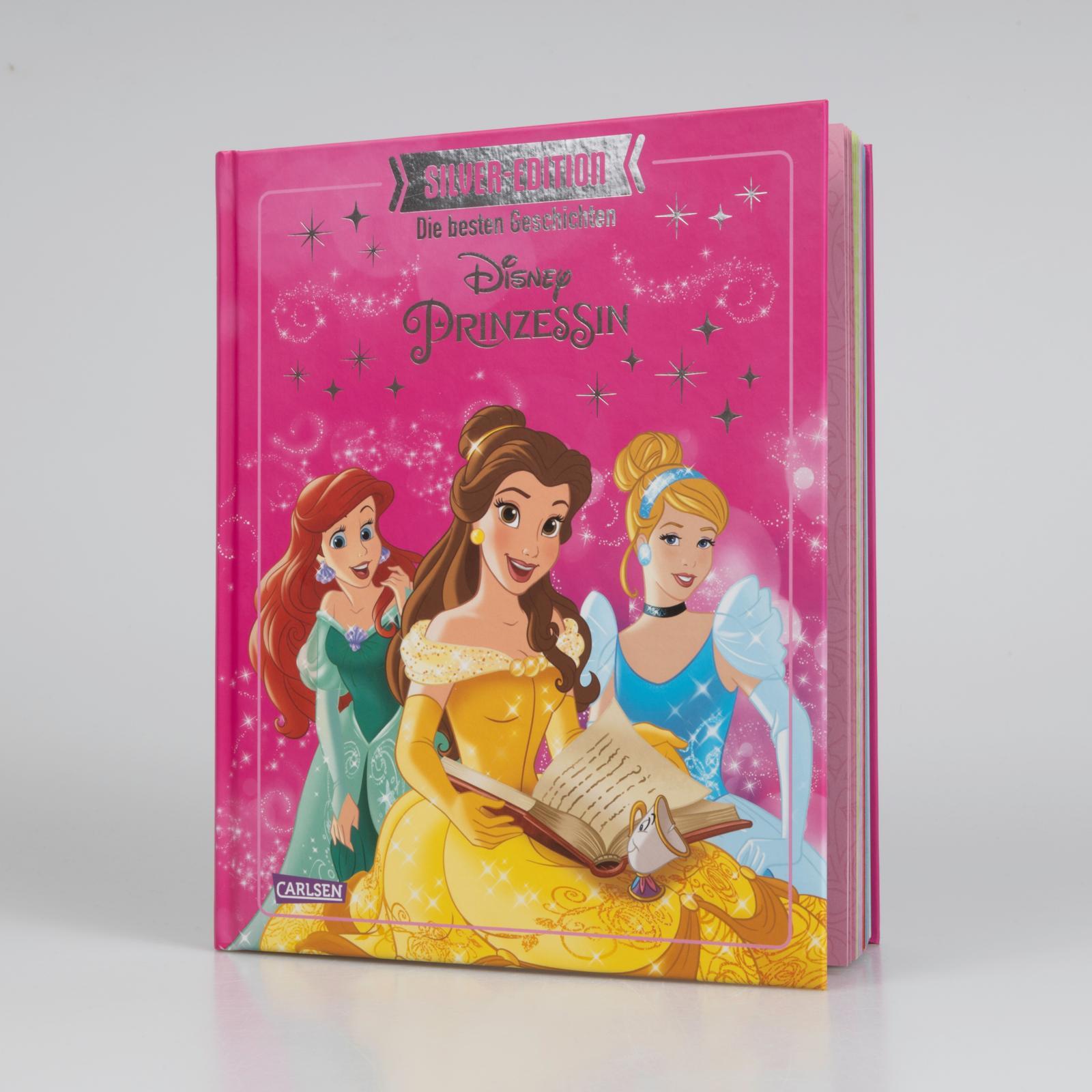 Beispielinhalt (Bild) Disney Silver-Edition: Das große Buch mit den besten Geschichten - Disney Prinzessinnen