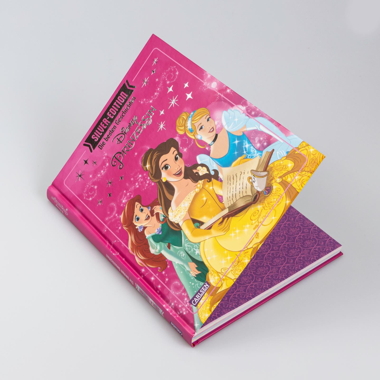 Beispielinhalt (Bild) Disney Silver-Edition: Das große Buch mit den besten Geschichten - Disney Prinzessinnen