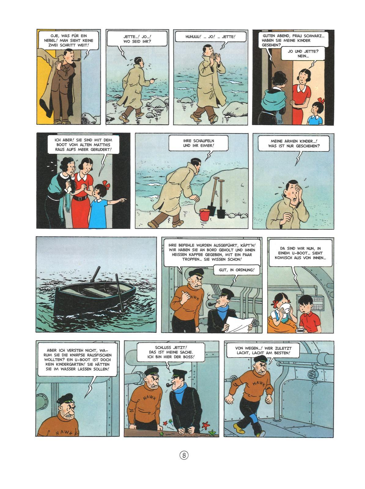 Beispielinhalt (Bild) Die Abenteuer von Jo, Jette und Jocko: Gesamtausgabe