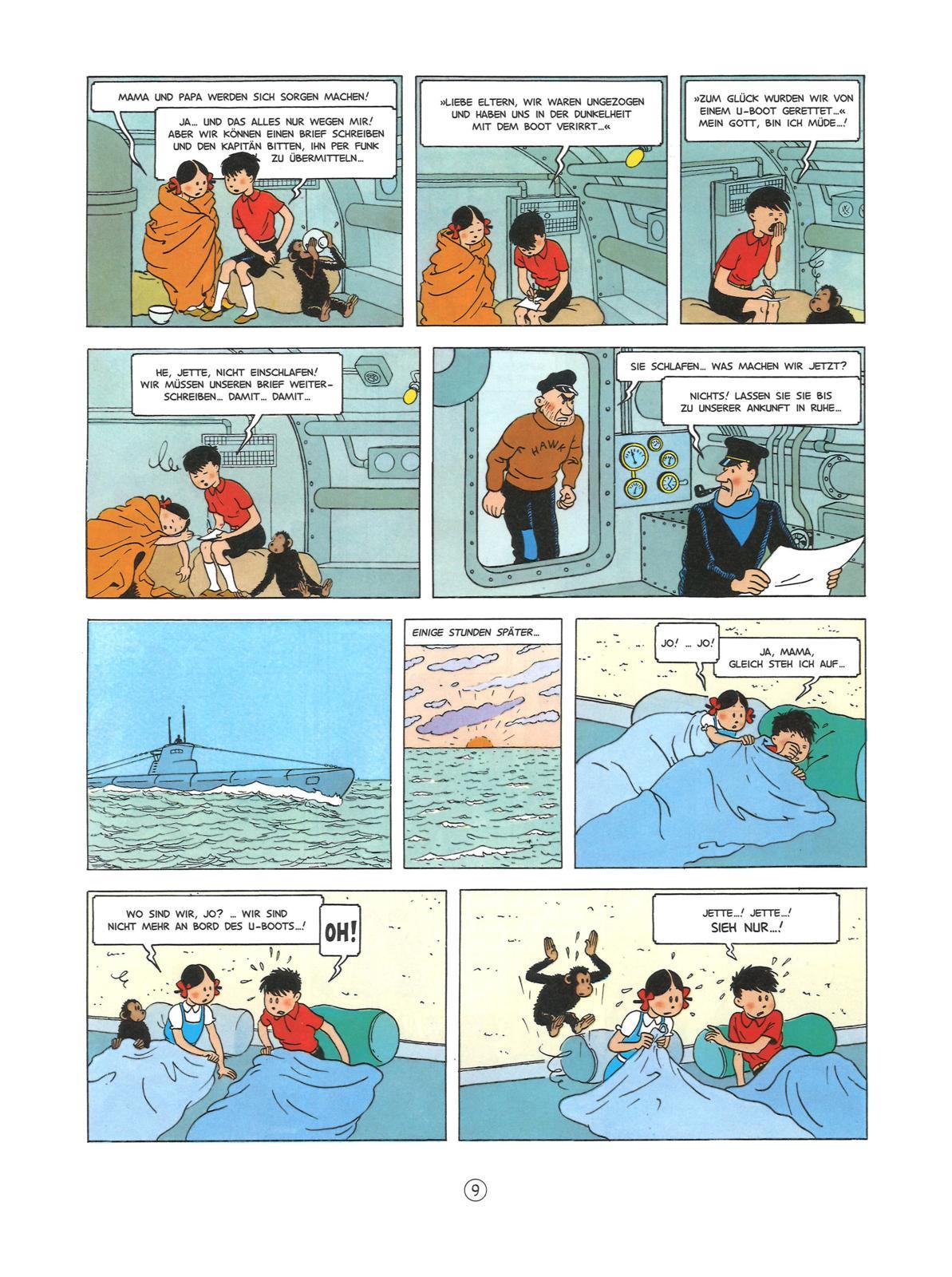 Beispielinhalt (Bild) Die Abenteuer von Jo, Jette und Jocko: Gesamtausgabe