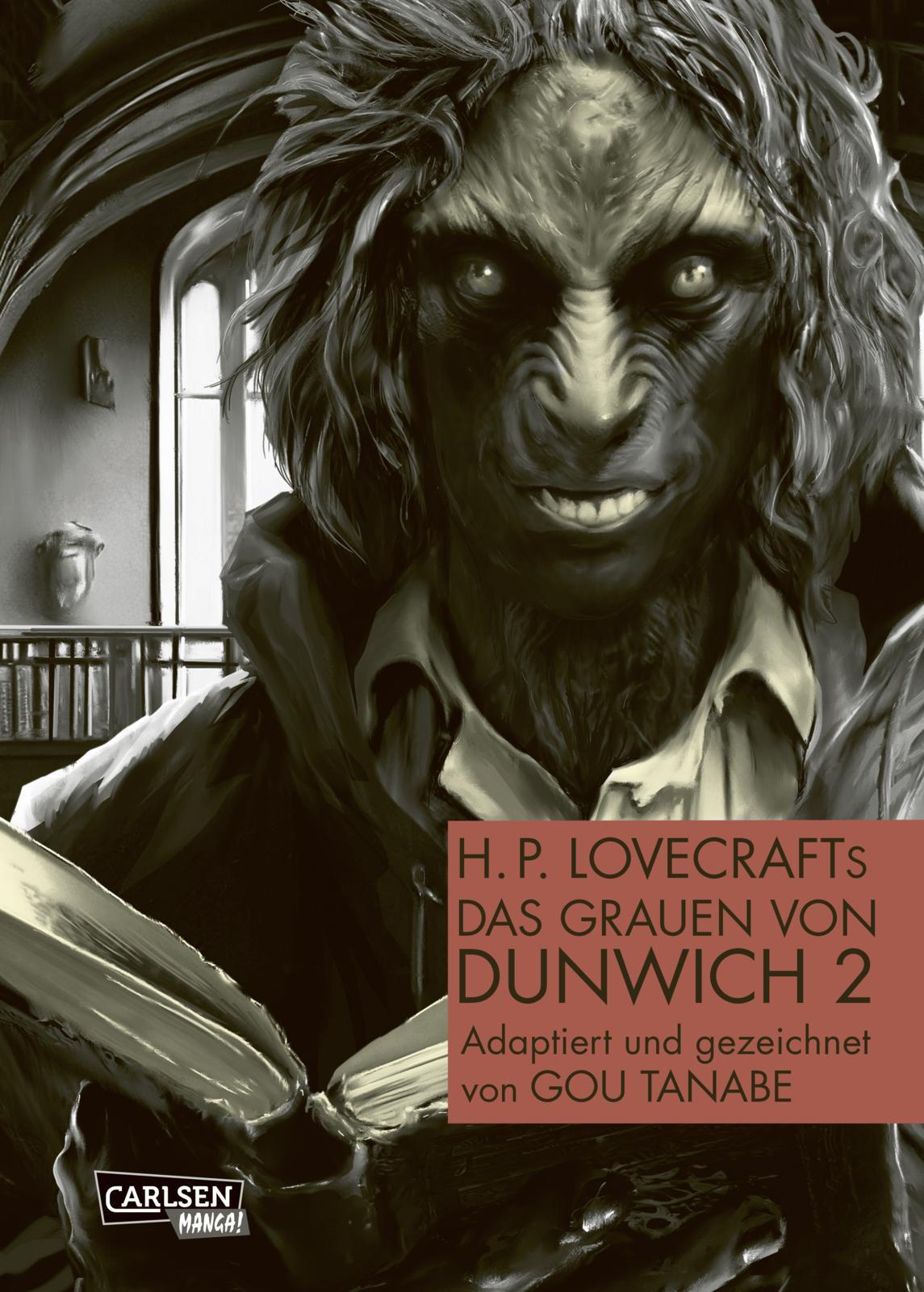Vorderes Coverbild H.P. Lovecraft Manga: Das Grauen von Dunwich 2