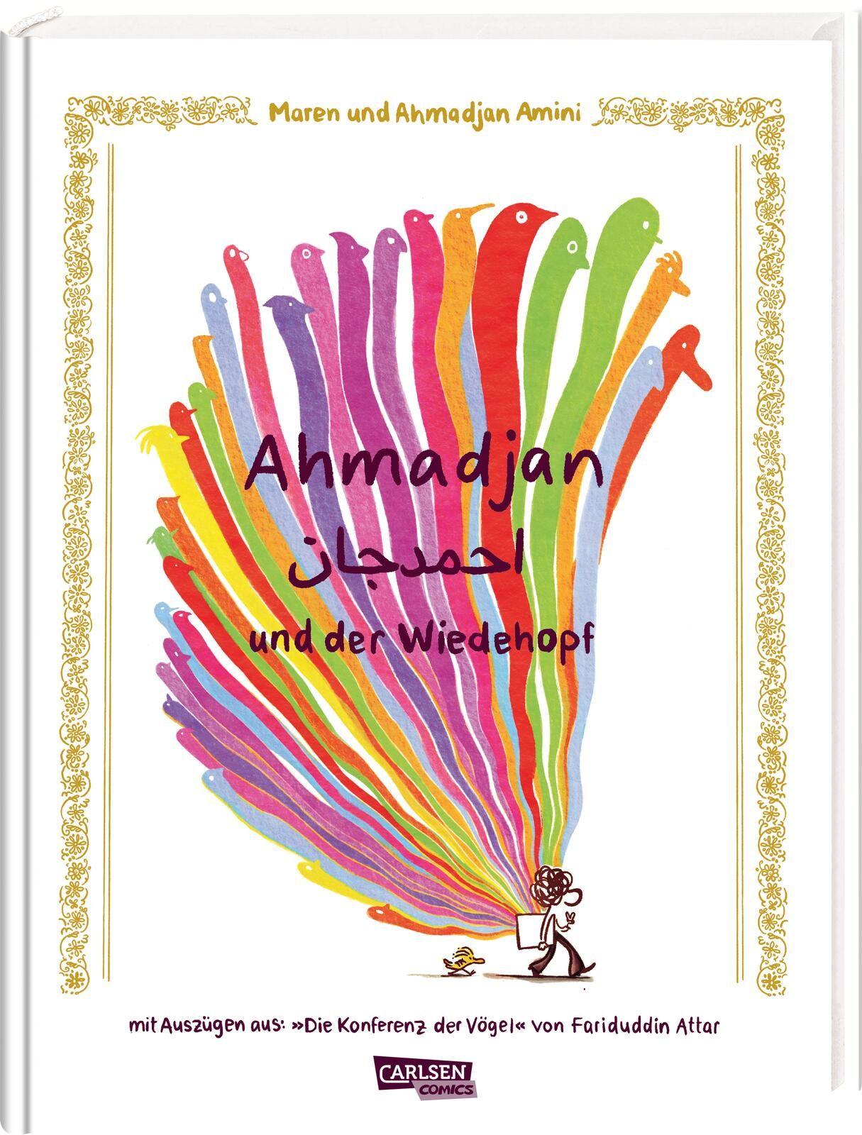 Vorderes Coverbild Ahmadjan und der Wiedehopf