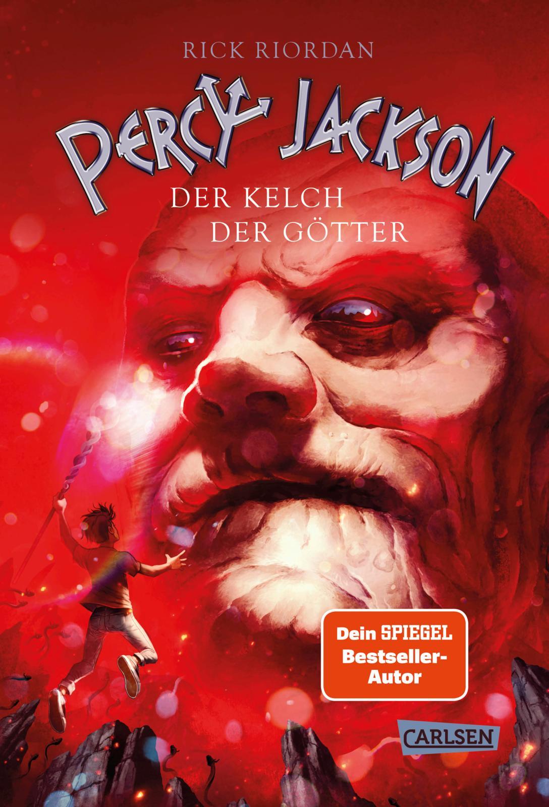 Vorderes Coverbild Percy Jackson 6: Der Kelch der Götter