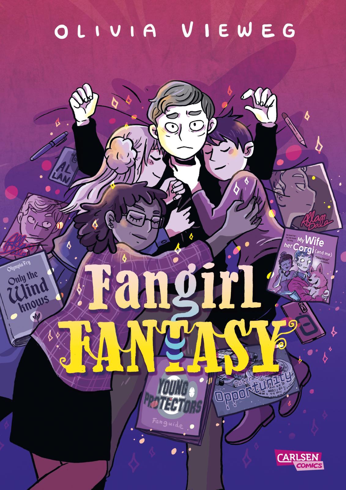 Vorderes Coverbild Fangirl Fantasy