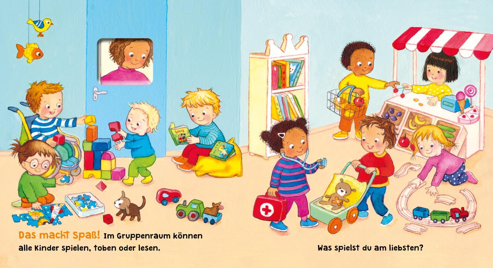 Beispielinhalt (Bild) Baby Pixi (unkaputtbar) 149: Mein Lieblingsbuch vom Kindergarten