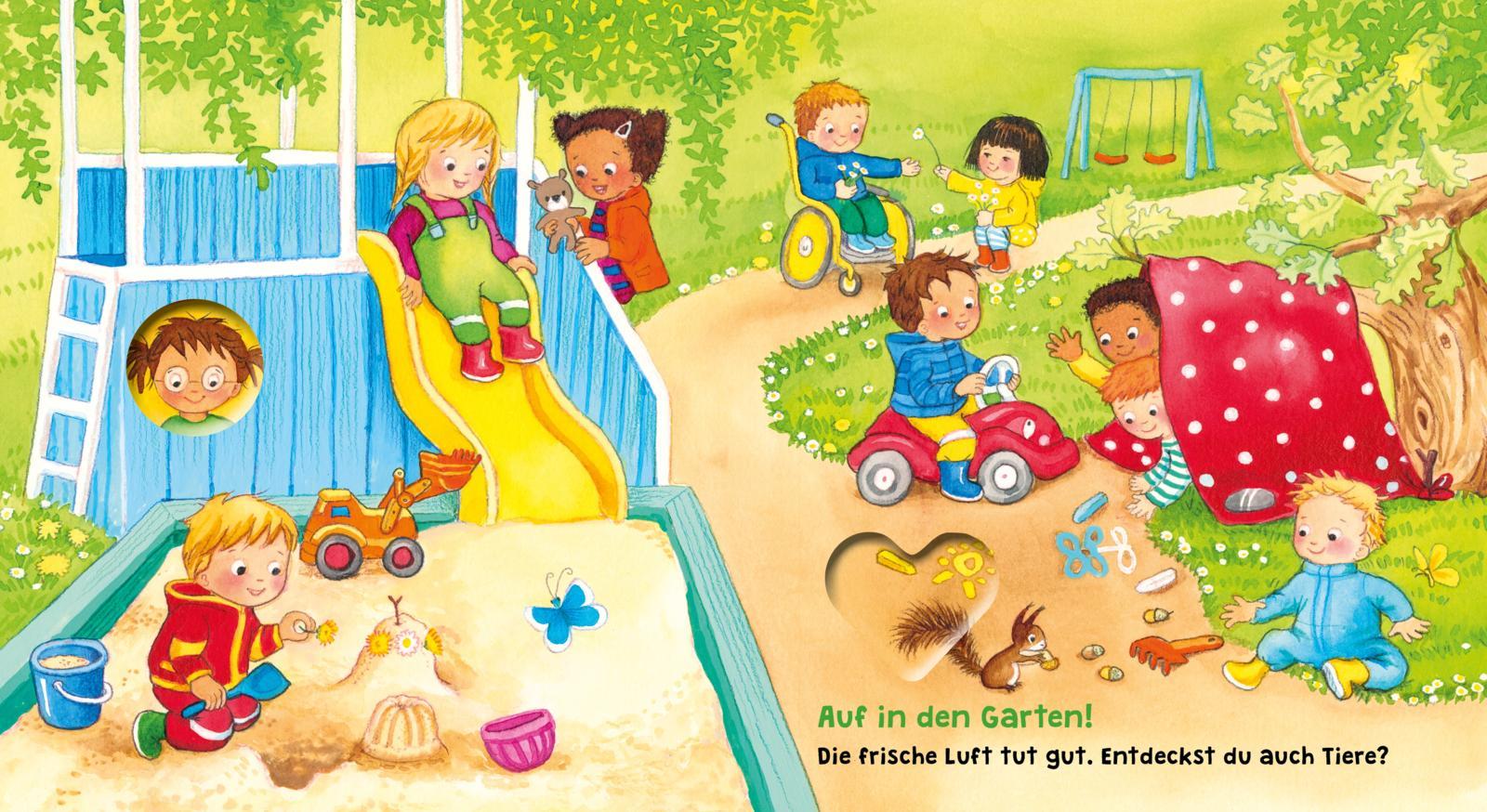Beispielinhalt (Bild) Baby Pixi (unkaputtbar) 149: Mein Lieblingsbuch vom Kindergarten