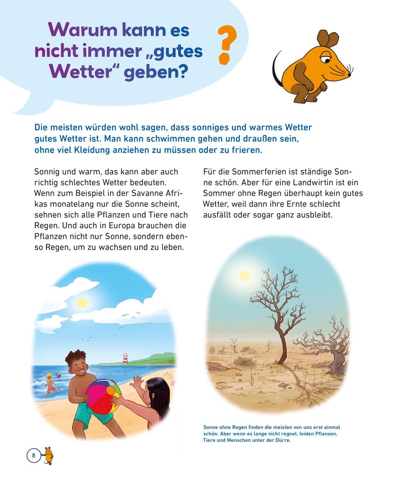 Beispielinhalt (Bild) Frag doch mal ... die Maus: Klima und Wetter