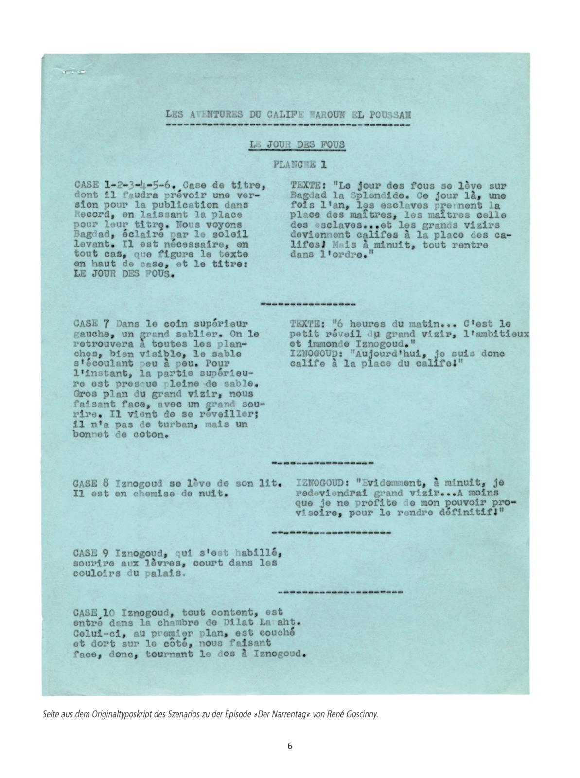 Beispielinhalt (Bild) Isnogud Collection: Die Goscinny- und Tabary-Jahre 1969-1972
