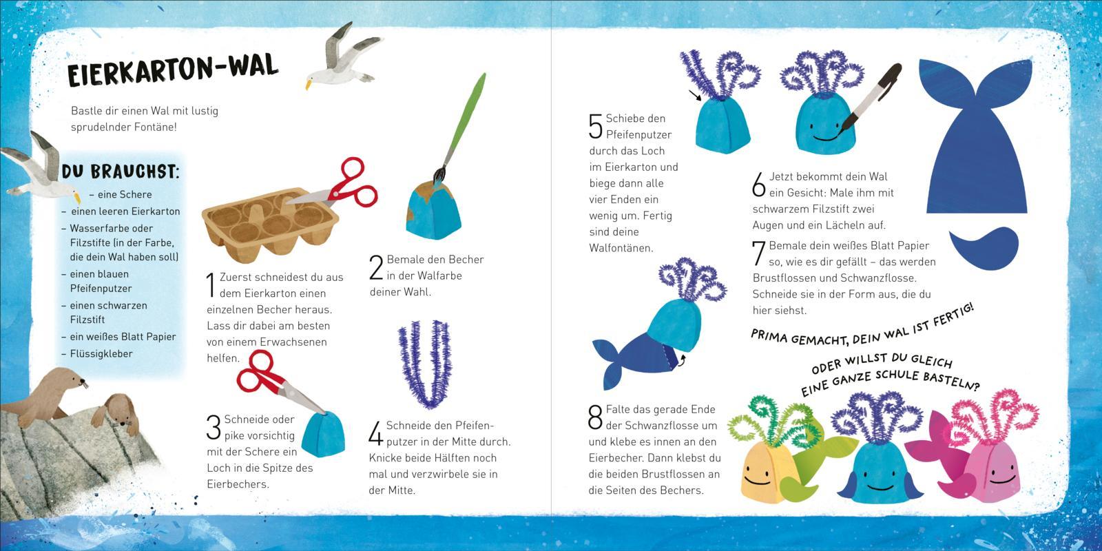 Beispielinhalt (Bild) Kleine Tiere werden groß - Der Wal