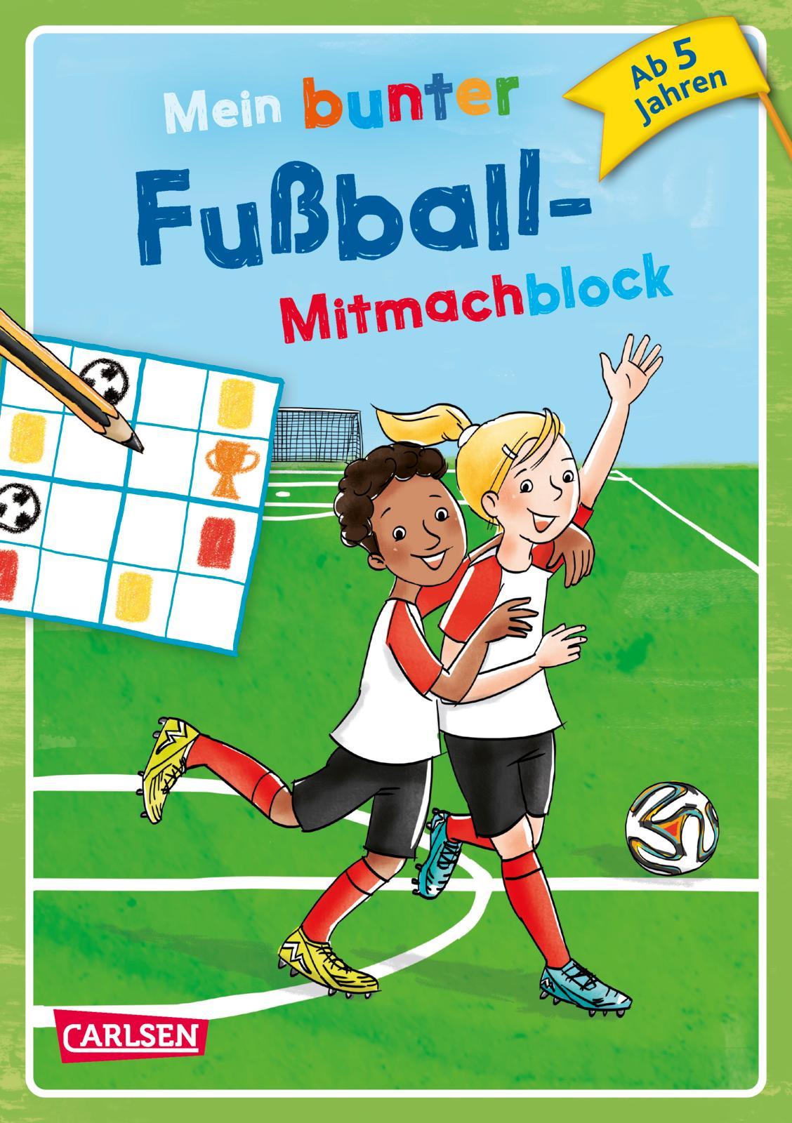Vorderes Coverbild Mein bunter Fußball-Mitmachblock