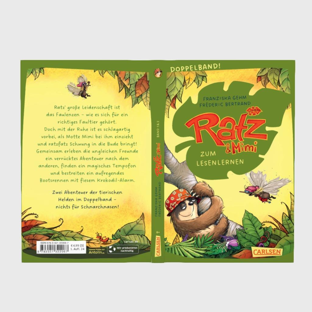 Beispielinhalt (Bild) Ratz und Mimi: Doppelband. Enthält die Bände: Ratz und Mimi (Band 1) / Sofa in Seenot (Band 2)