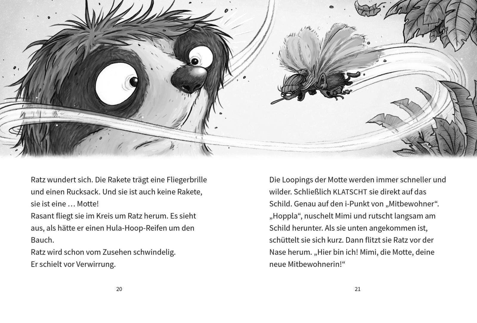 Beispielinhalt (Bild) Ratz und Mimi: Doppelband. Enthält die Bände: Ratz und Mimi (Band 1) / Sofa in Seenot (Band 2)