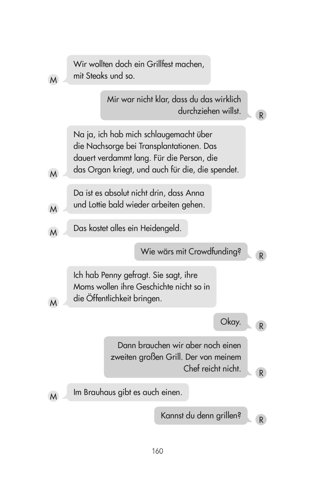 Beispielinhalt (Bild) Six times we almost kissed (und was beim siebten Mal passiert ist)