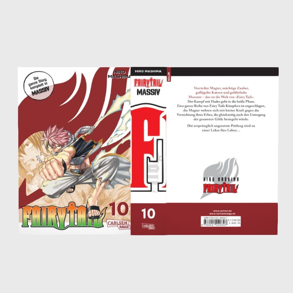 Beispielinhalt (Bild) Fairy Tail Massiv 10
