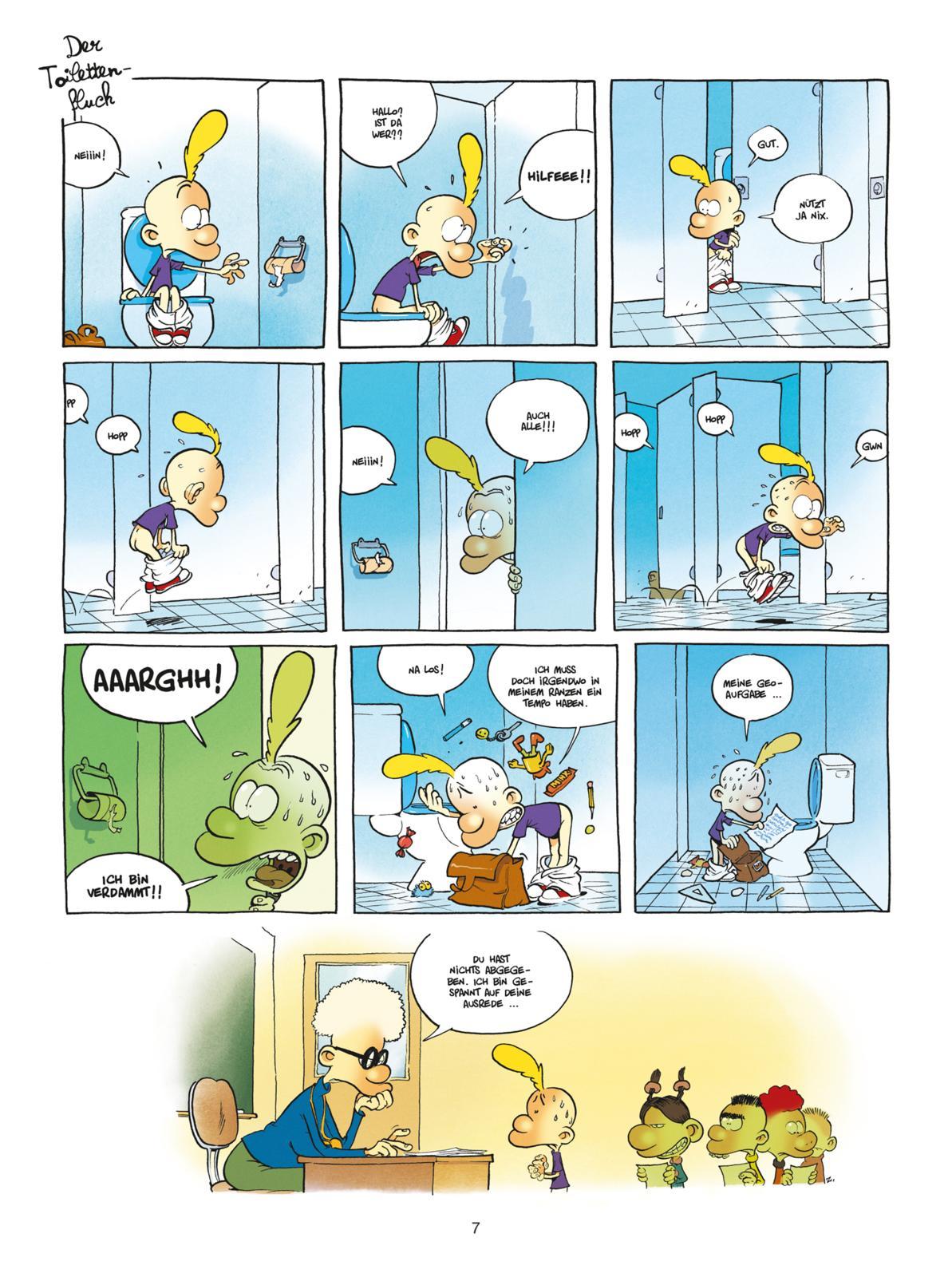 Beispielinhalt (Bild) Titeuf 17: Folgt der Tolle!