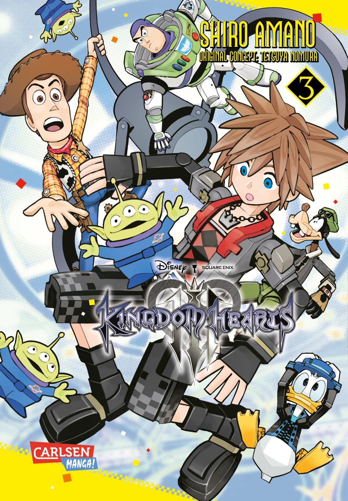 Vorderes Coverbild Kingdom Hearts III 3