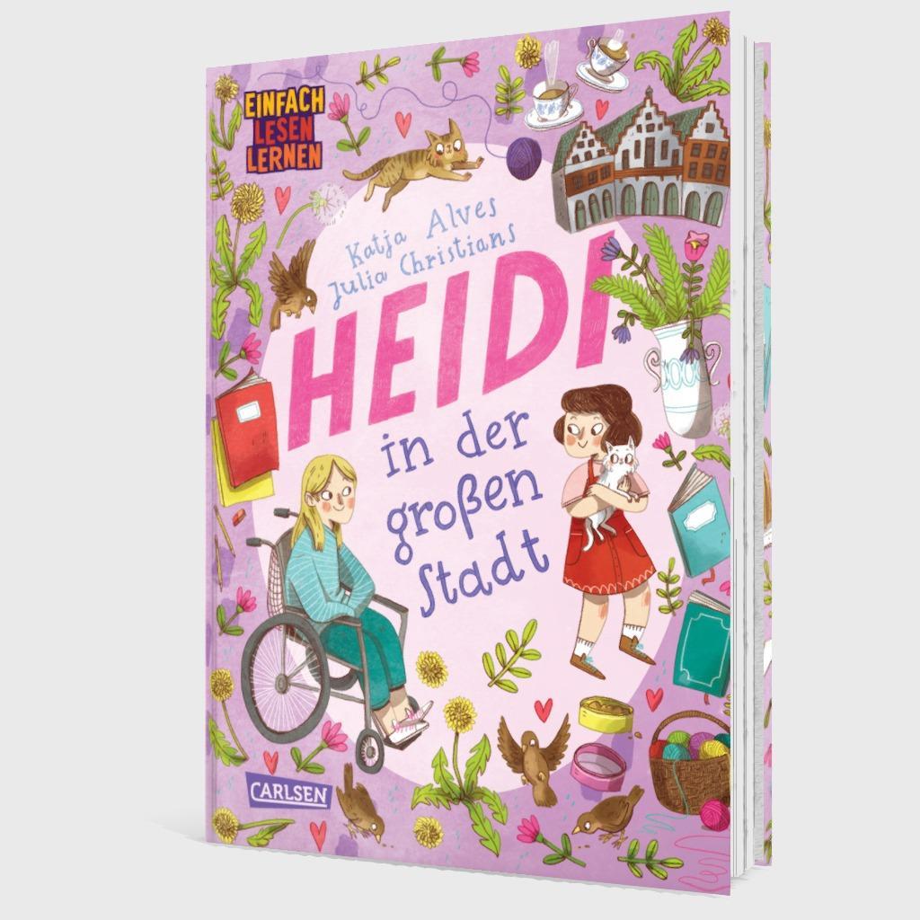 Beispielinhalt (Bild) Heidi in der großen Stadt
