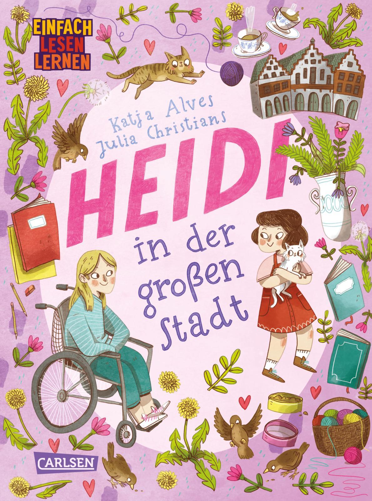 Vorderes Coverbild Heidi in der großen Stadt
