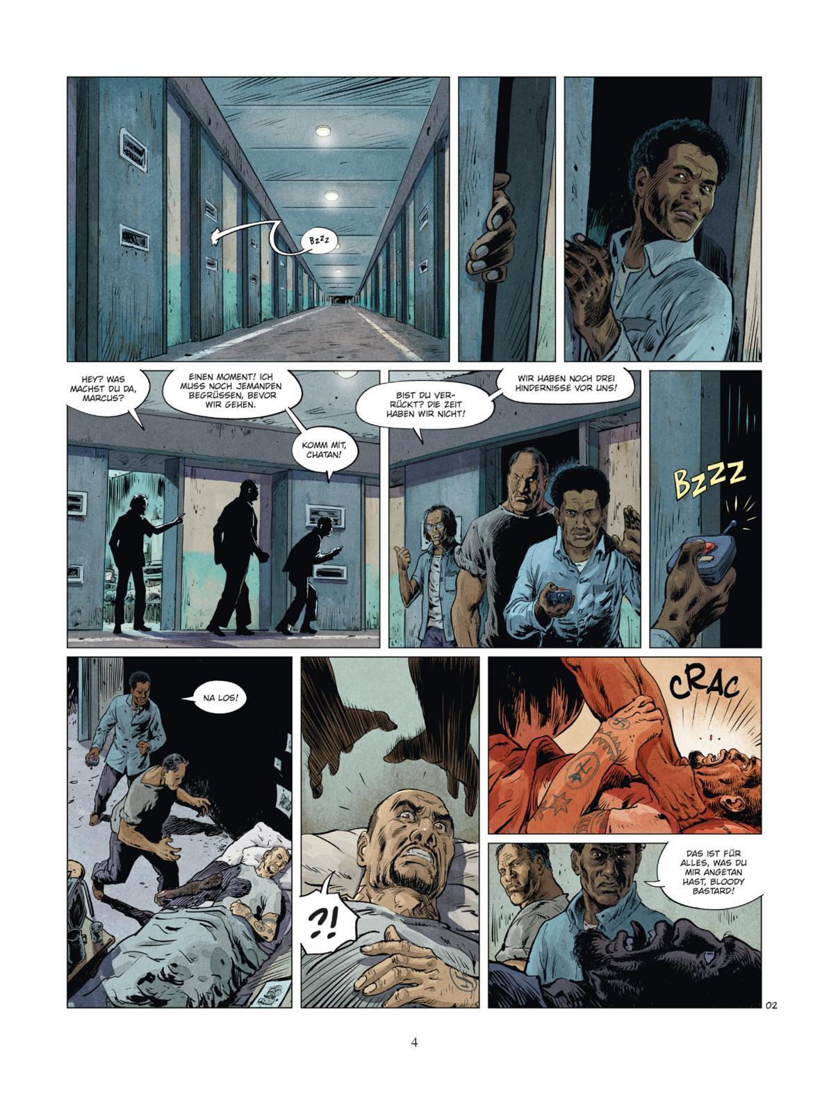 Beispielinhalt (Bild) XIII Trilogy 1: Jones: Azurschwarz