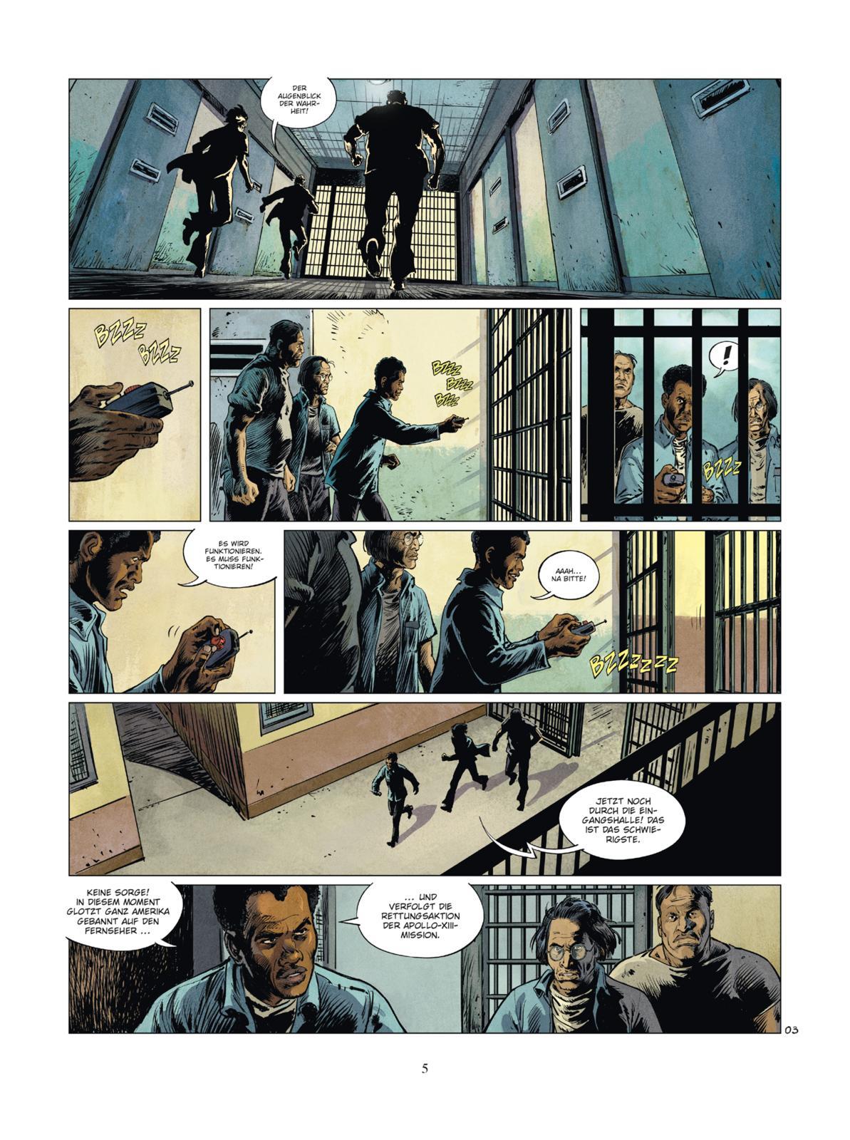 Beispielinhalt (Bild) XIII Trilogy 1: Jones: Azurschwarz