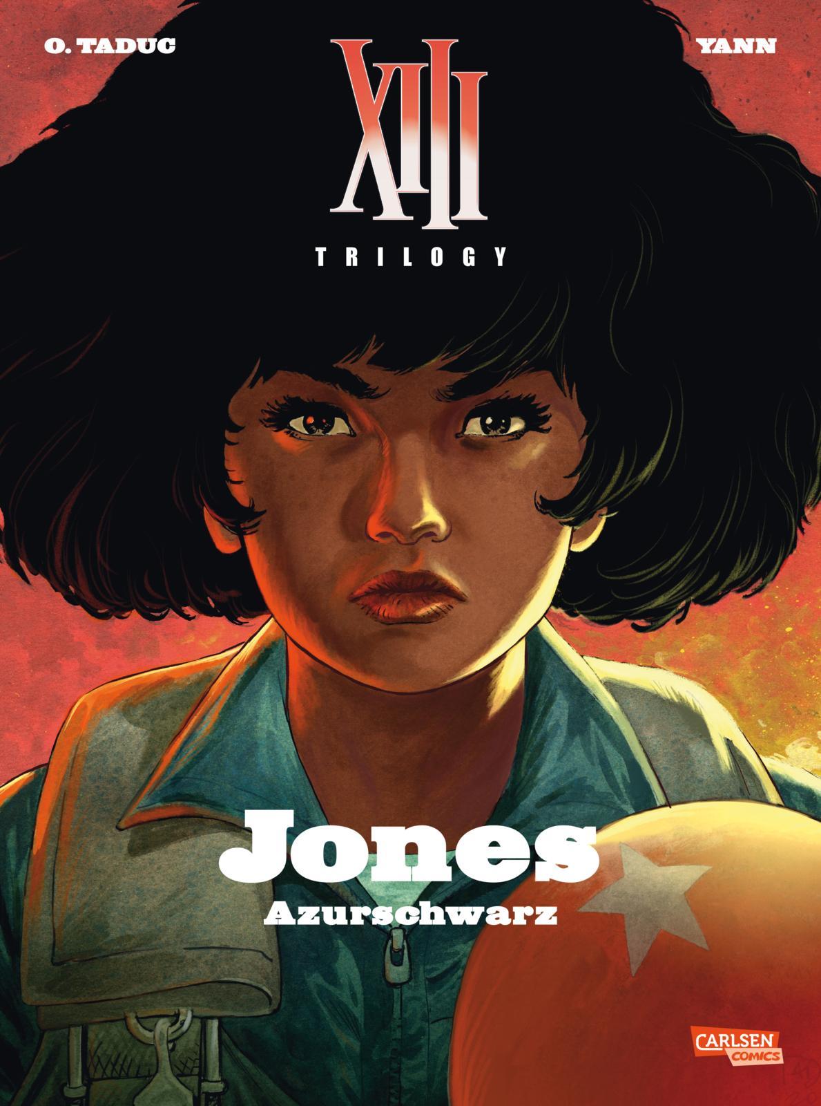 Vorderes Coverbild XIII Trilogy 1: Jones: Azurschwarz