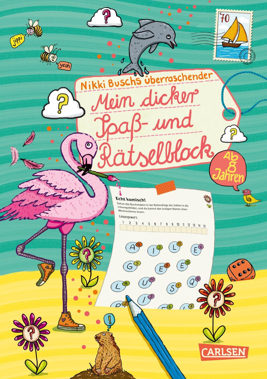 Vorderes Coverbild Rätselspaß Grundschule: Mein dicker Spaß- und Rätselblock