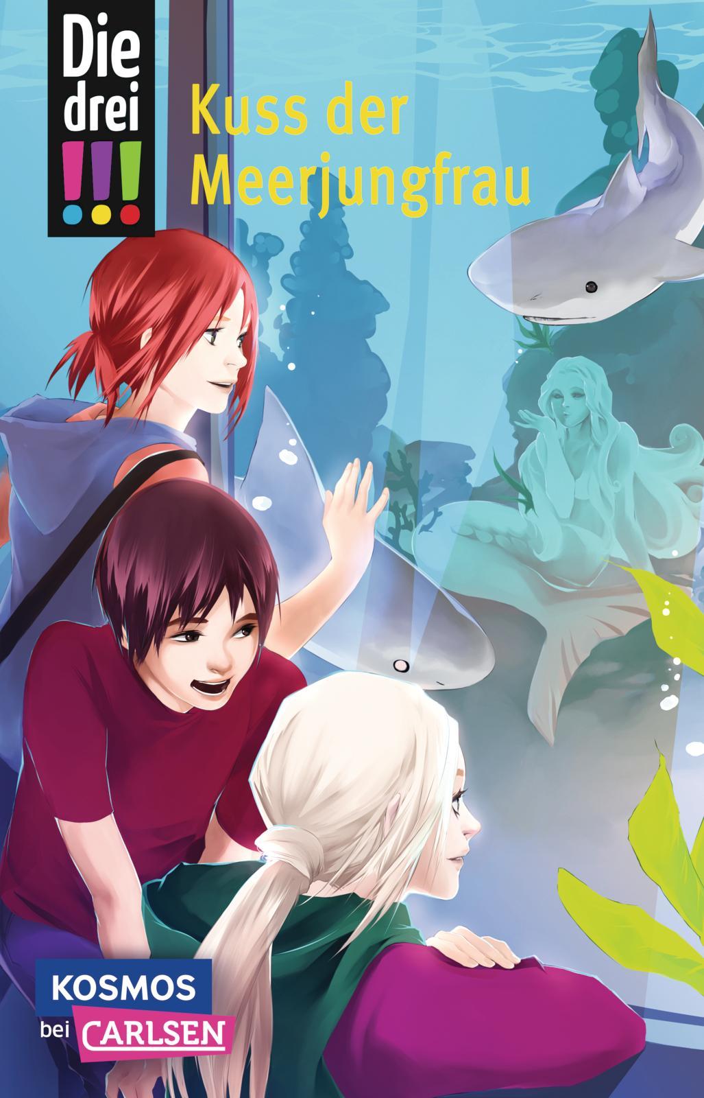 Beispielinhalt (Bild) Die drei !!!: Kuss der Meerjungfrau