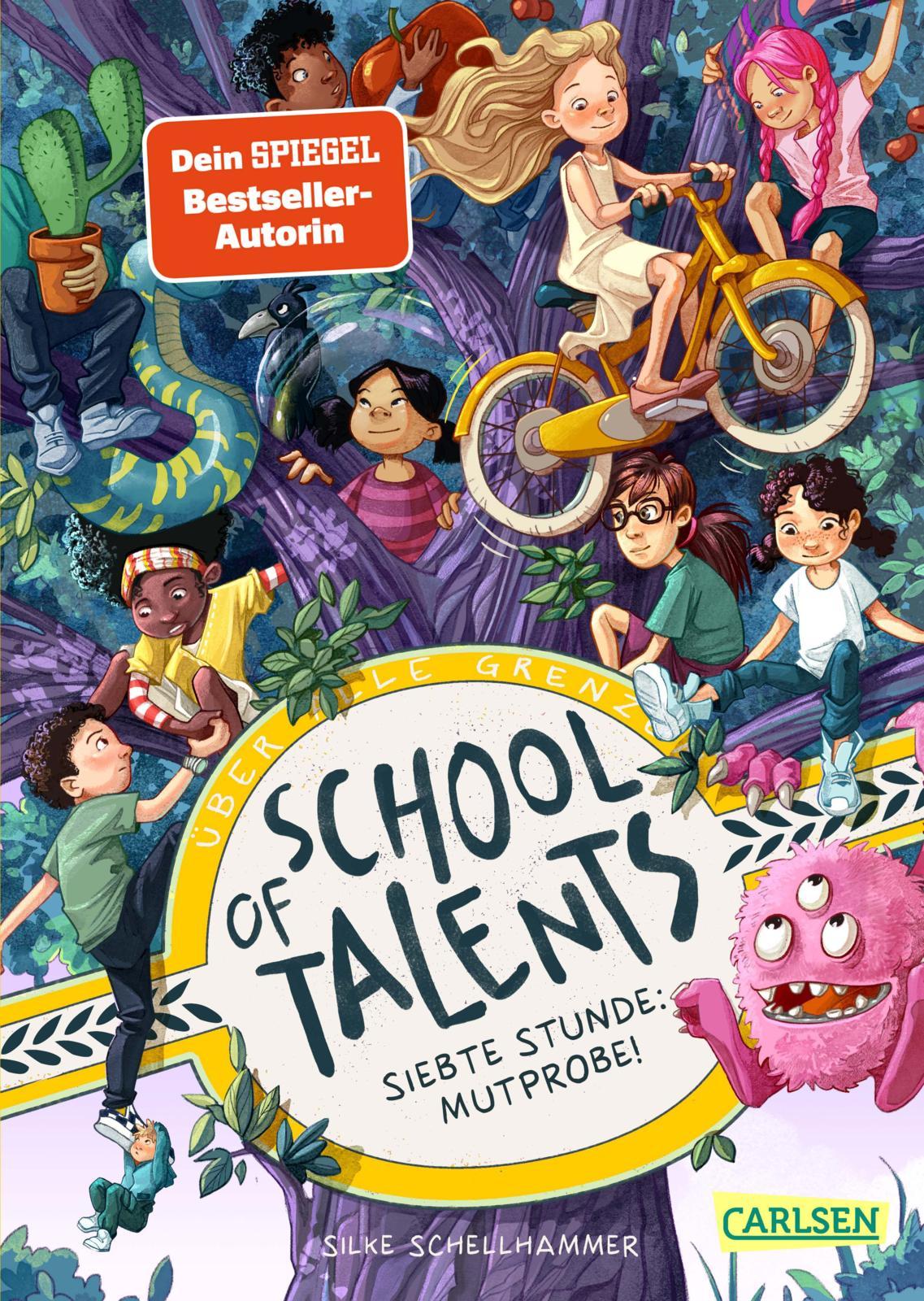 Vorderes Coverbild School of Talents 7: Siebte Stunde: Mutprobe!