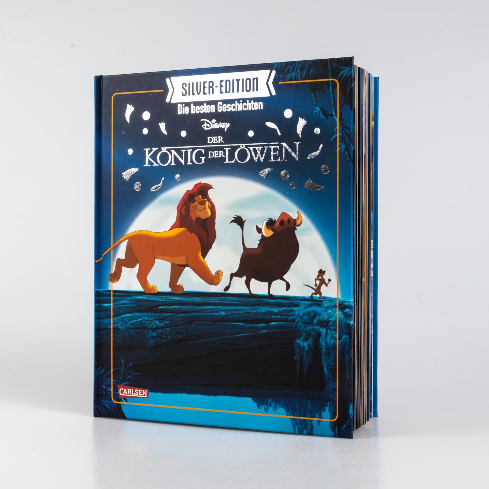 Beispielinhalt (Bild) Disney Silver-Edition: Das große Buch mit den besten Geschichten - König der Löwen