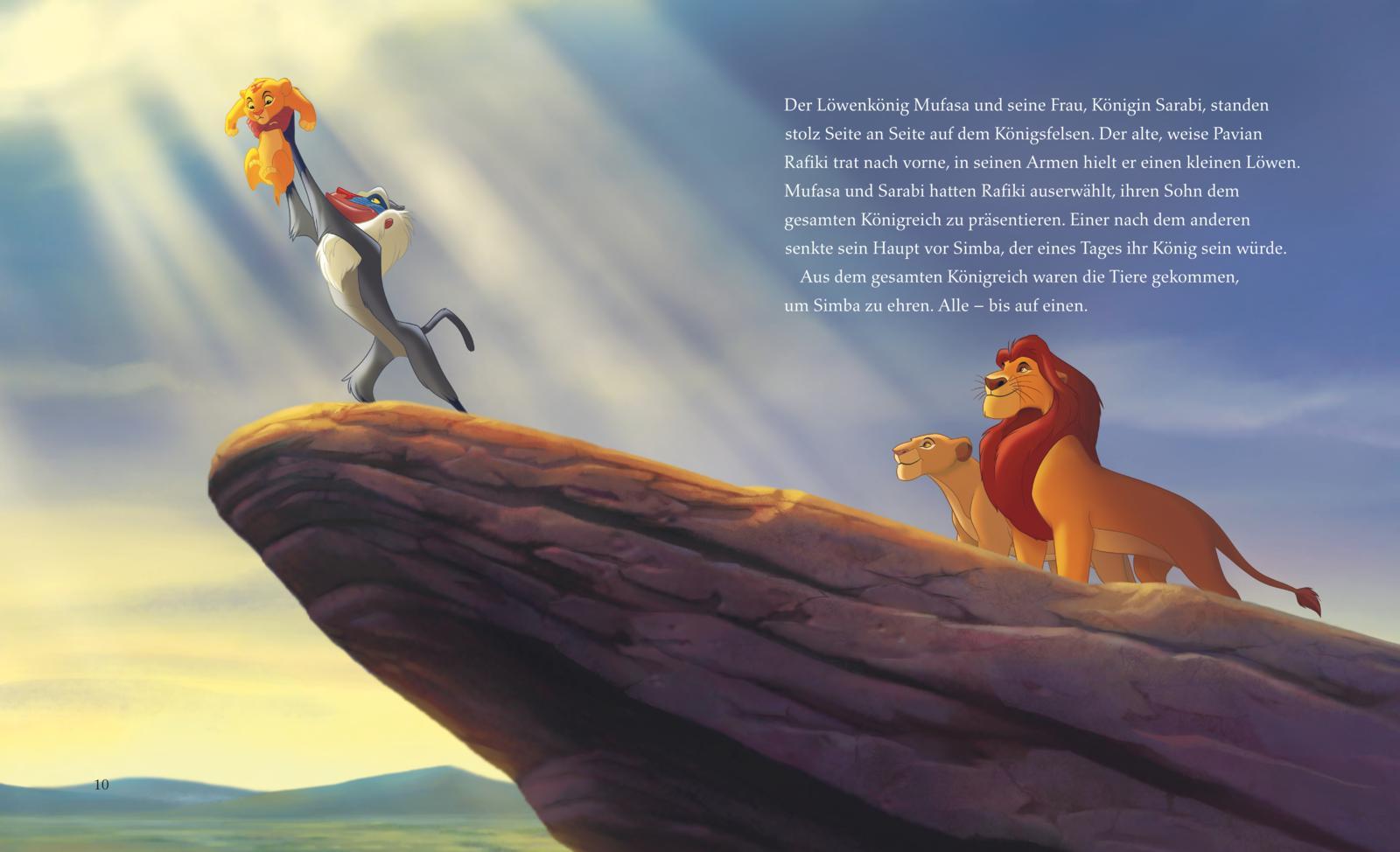 Beispielinhalt (Bild) Disney Silver-Edition: Das große Buch mit den besten Geschichten - König der Löwen