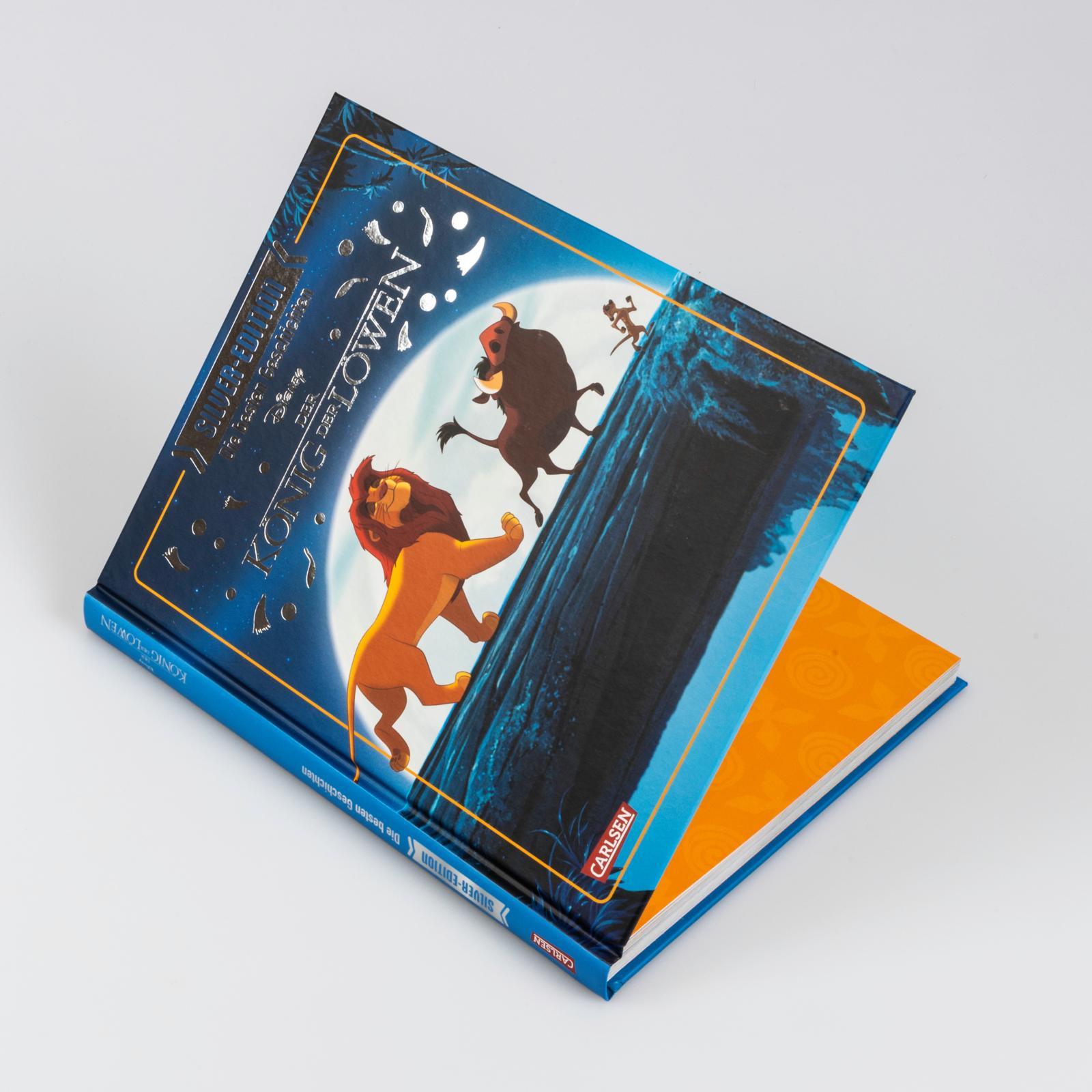 Beispielinhalt (Bild) Disney Silver-Edition: Das große Buch mit den besten Geschichten - König der Löwen