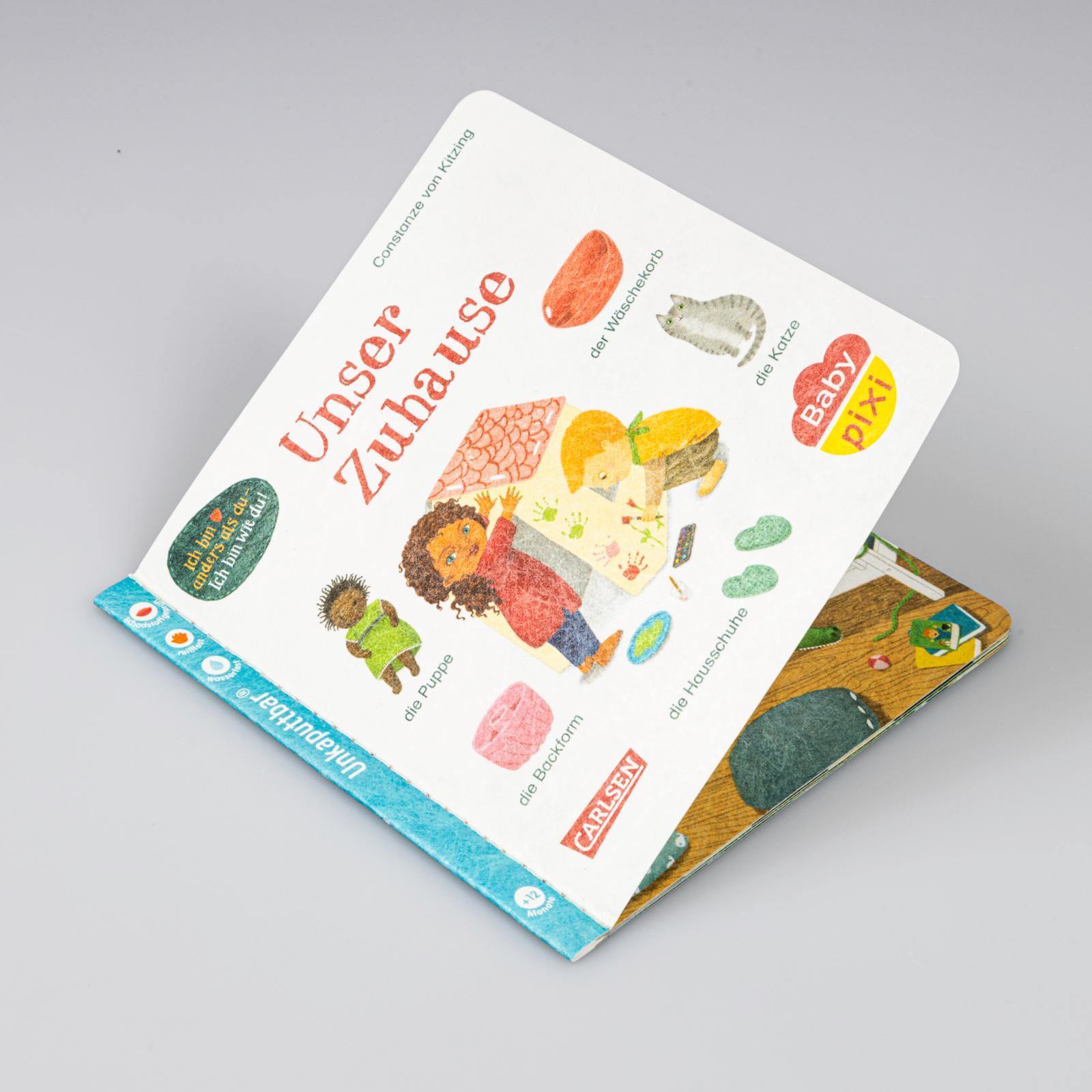 Beispielinhalt (Bild) Baby Pixi (unkaputtbar) 144: Unser Zuhause