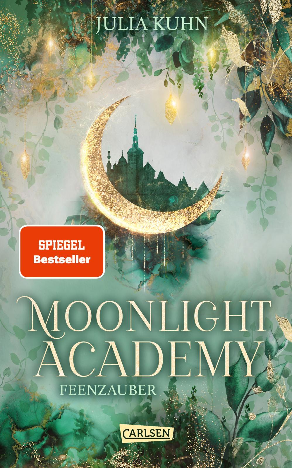 Vorderes Coverbild Moonlight Academy. Feenzauber