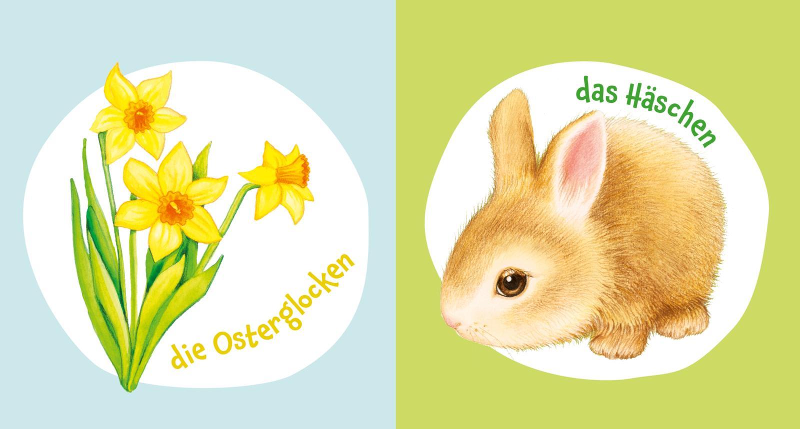 Beispielinhalt (Bild) Baby Pixi (unkaputtbar) 147: Mein liebstes Frühlingsbuch