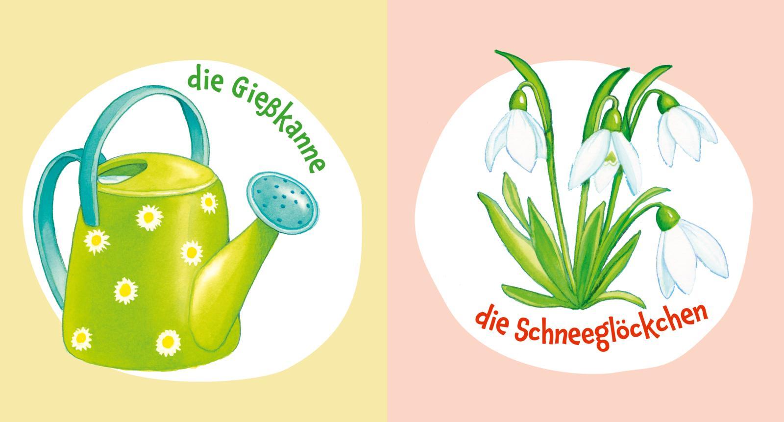 Beispielinhalt (Bild) Baby Pixi (unkaputtbar) 147: Mein liebstes Frühlingsbuch