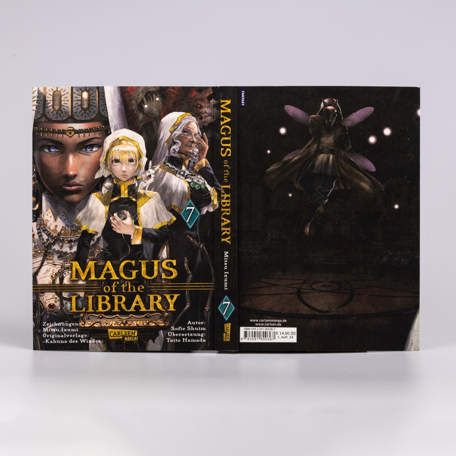 Beispielinhalt (Bild) Magus of the Library  7